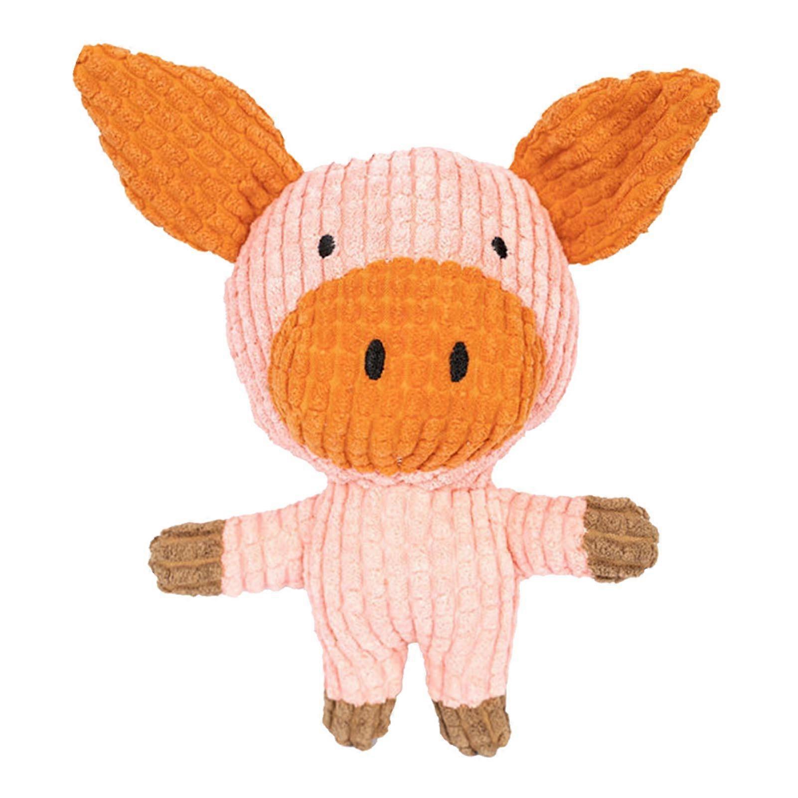Soft Plush Indestructible Interactive Dog Toy