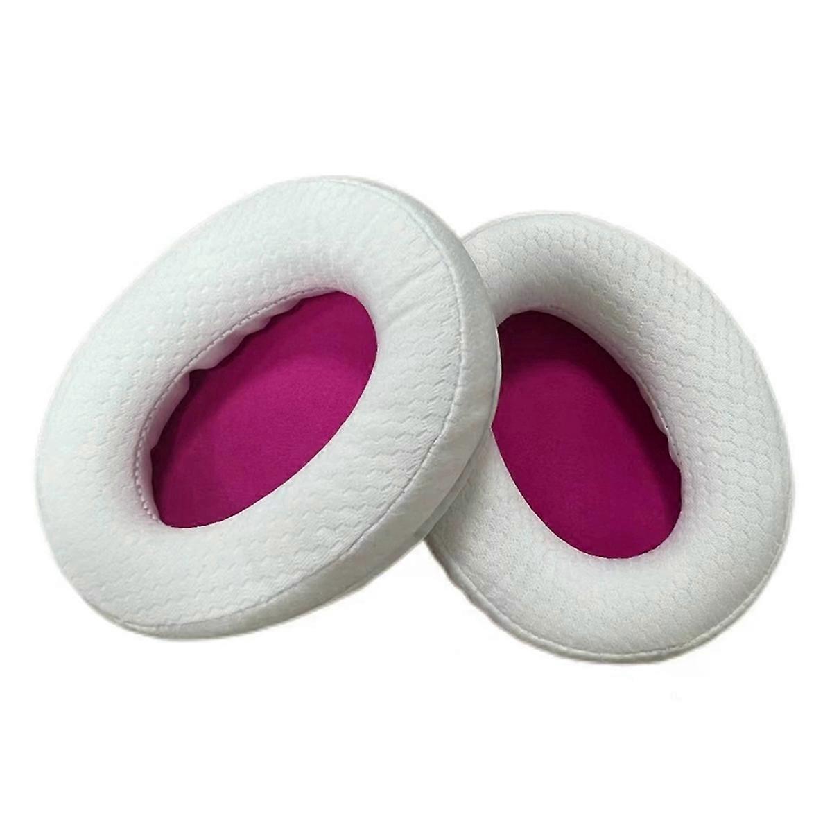 Replacement Breathable Mesh Design Ear Pads for Kingston Cloud Silver II Headphone Soft Foam Ear Cushion Pads A