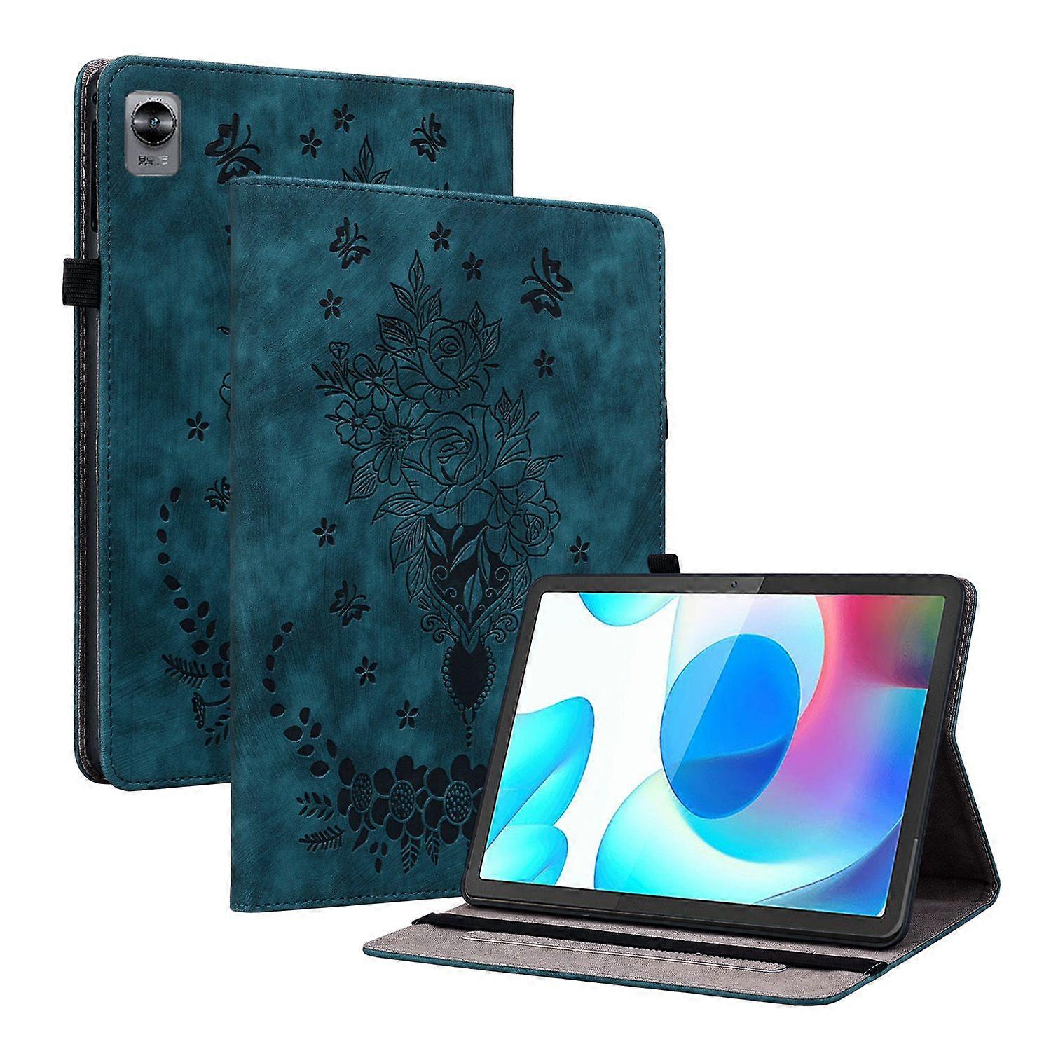 Compatible With Realme Pad Mini Flip Leather Multi-Functional Smart Tablet Case with Bracket and Card Slot