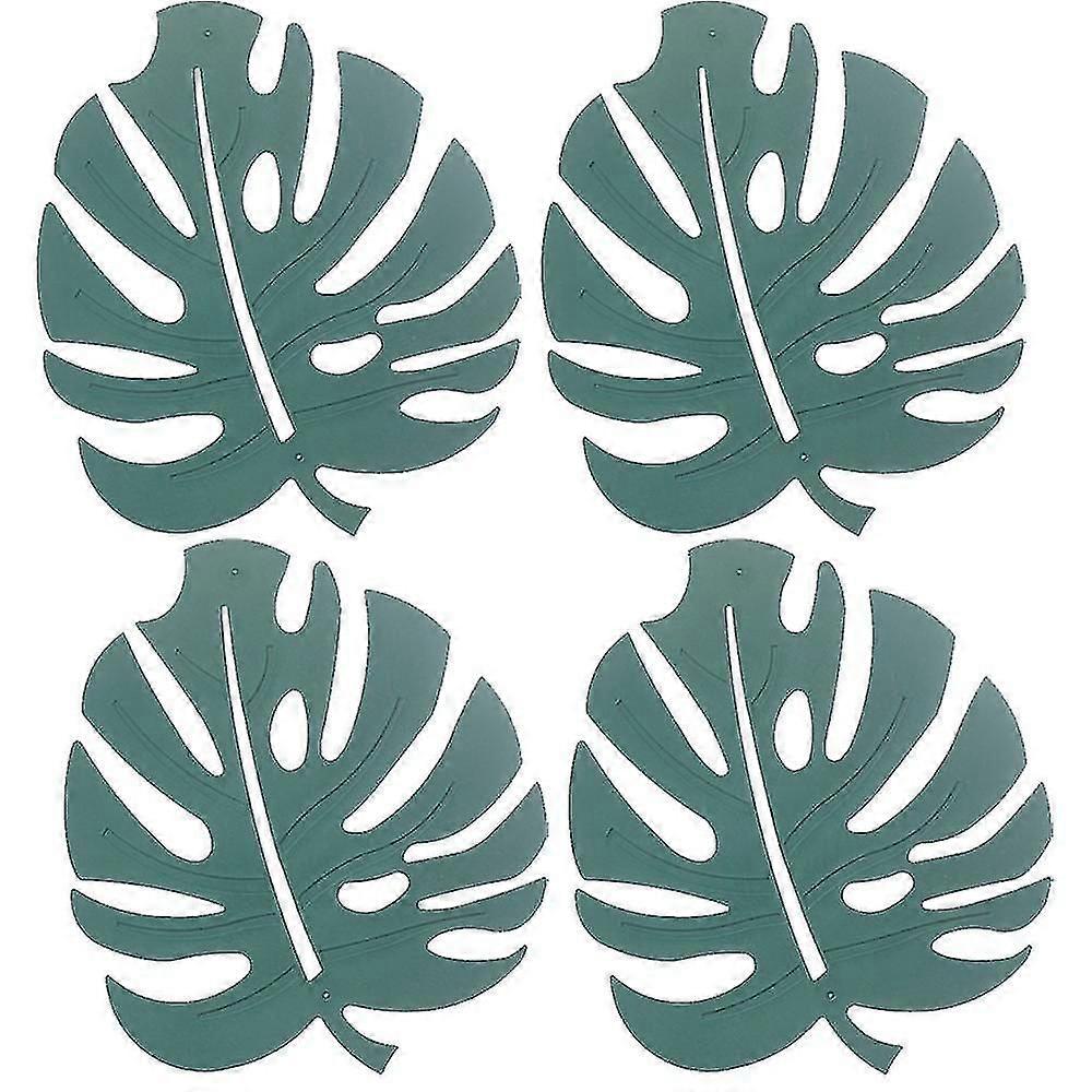 4 Pack Silic Trivet Mat, Ant Pot Mat For Countertop, Non-slip Trivet Mats, Leaf R Table Mat