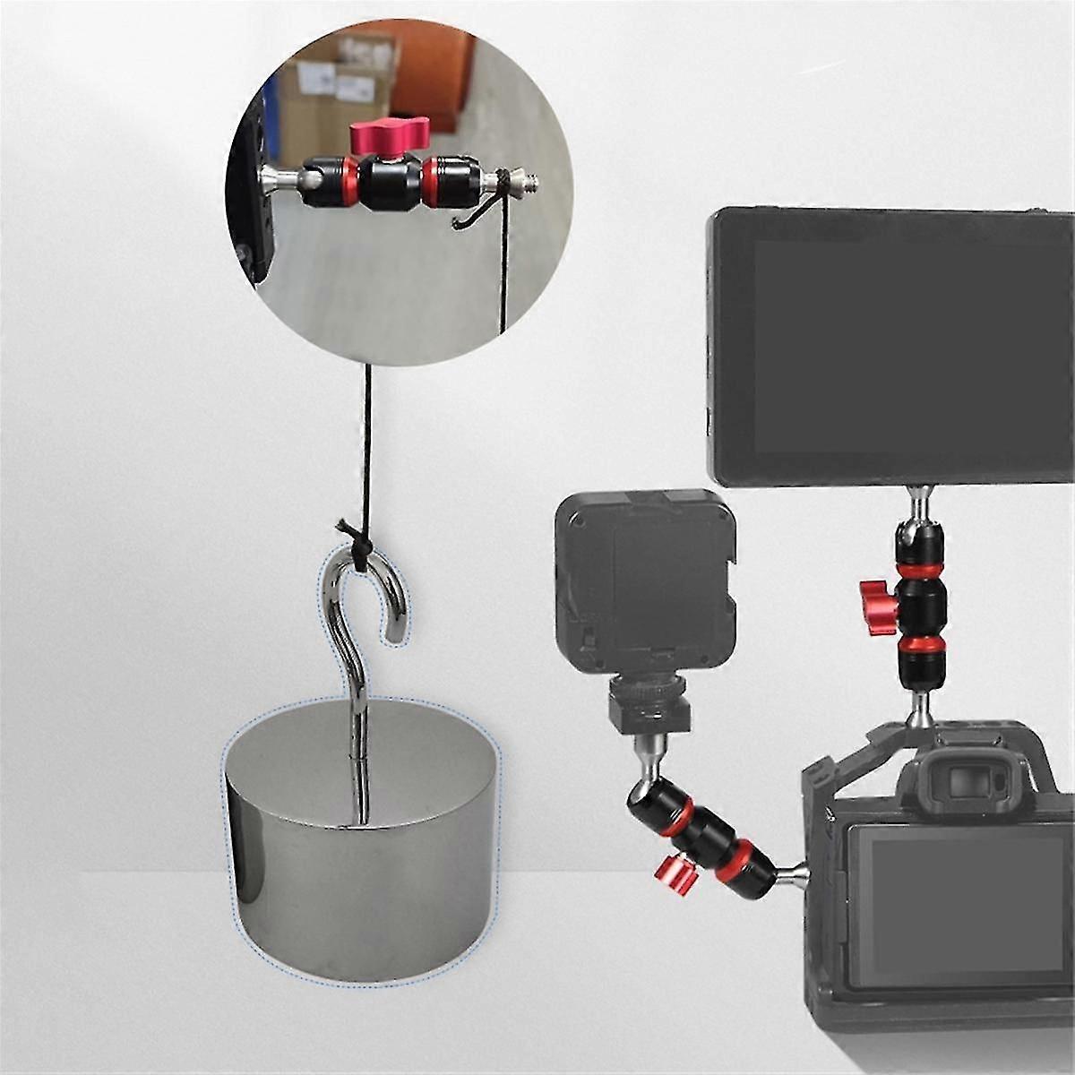 1/4 Screw Fill Light Bracket for Camera Accessories, Adjustable Angle