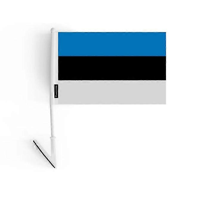 Adhesive Flag – Estonia – 14 x 21 cm – Soft Polyester – Easy to Stick – 1 piece