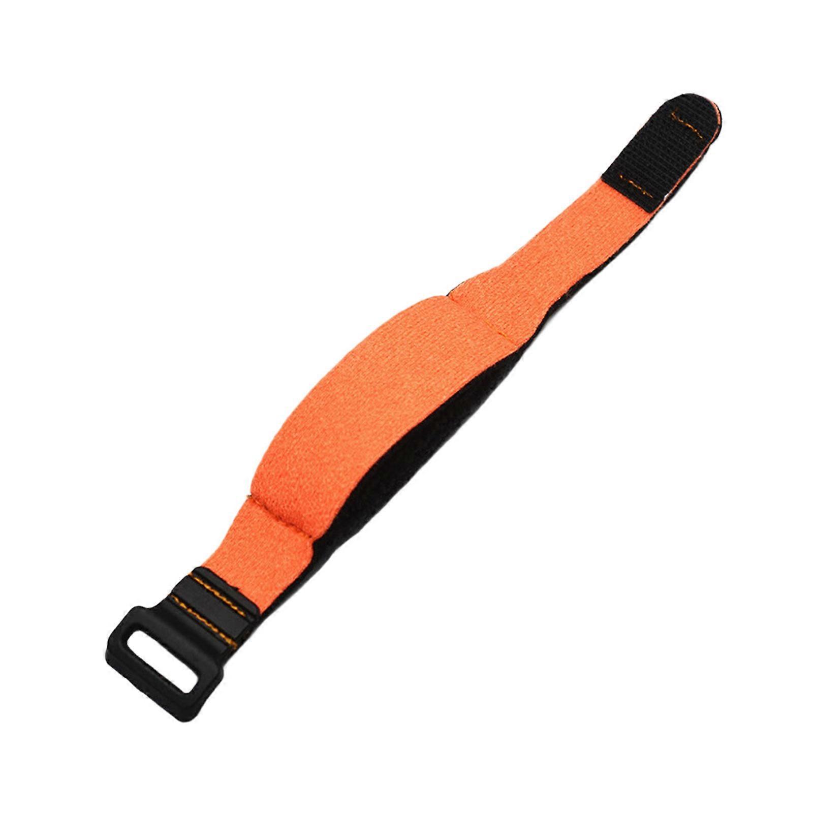 Guitar String Mute Damper Guitar String Wrap Tape Adjustable Guitar Mute Fingerboard Mute Tape for Musical Instrument orange color small