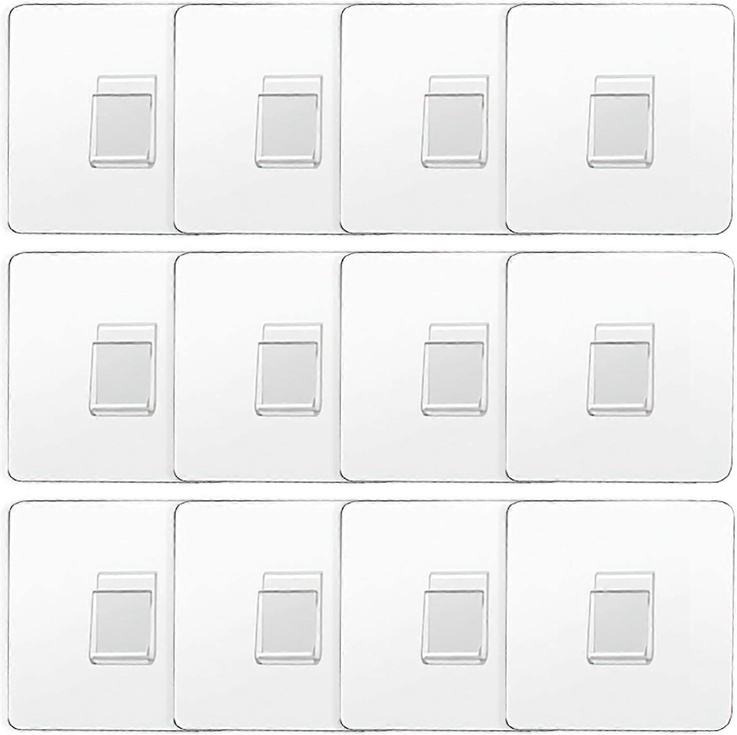 12 adhesive hooks for shower brackets