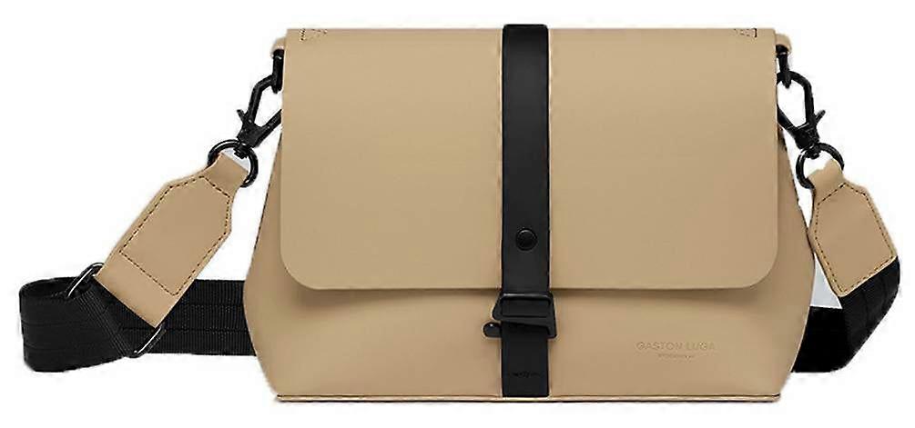 Gaston Luga Splash Crossbody Bag - Latte Beige