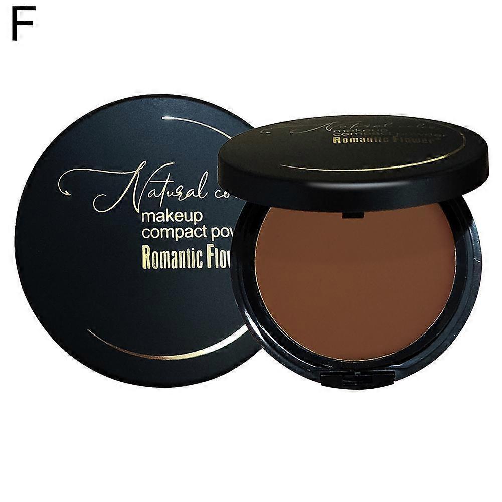 6 Color Matte Setting Powder Oil Control Lightweight Portable Compact Makeup