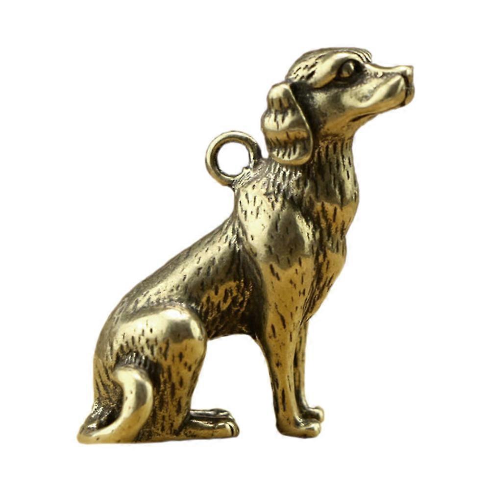 Retro Dog Pendant, Multipurpose Accessory for Cars Desktops and Clothing