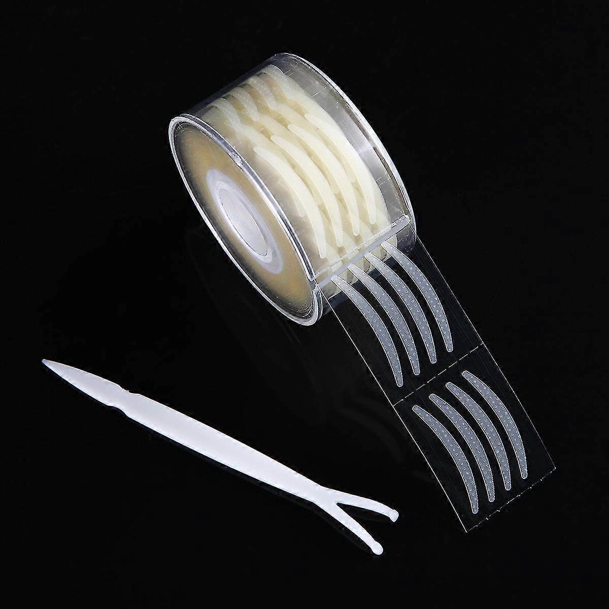 600pcs Clear Gray Beige Eyelid Stripe for Big Eyes, Invisible Double Fold Eyelid Solution Suitable for Various Brands