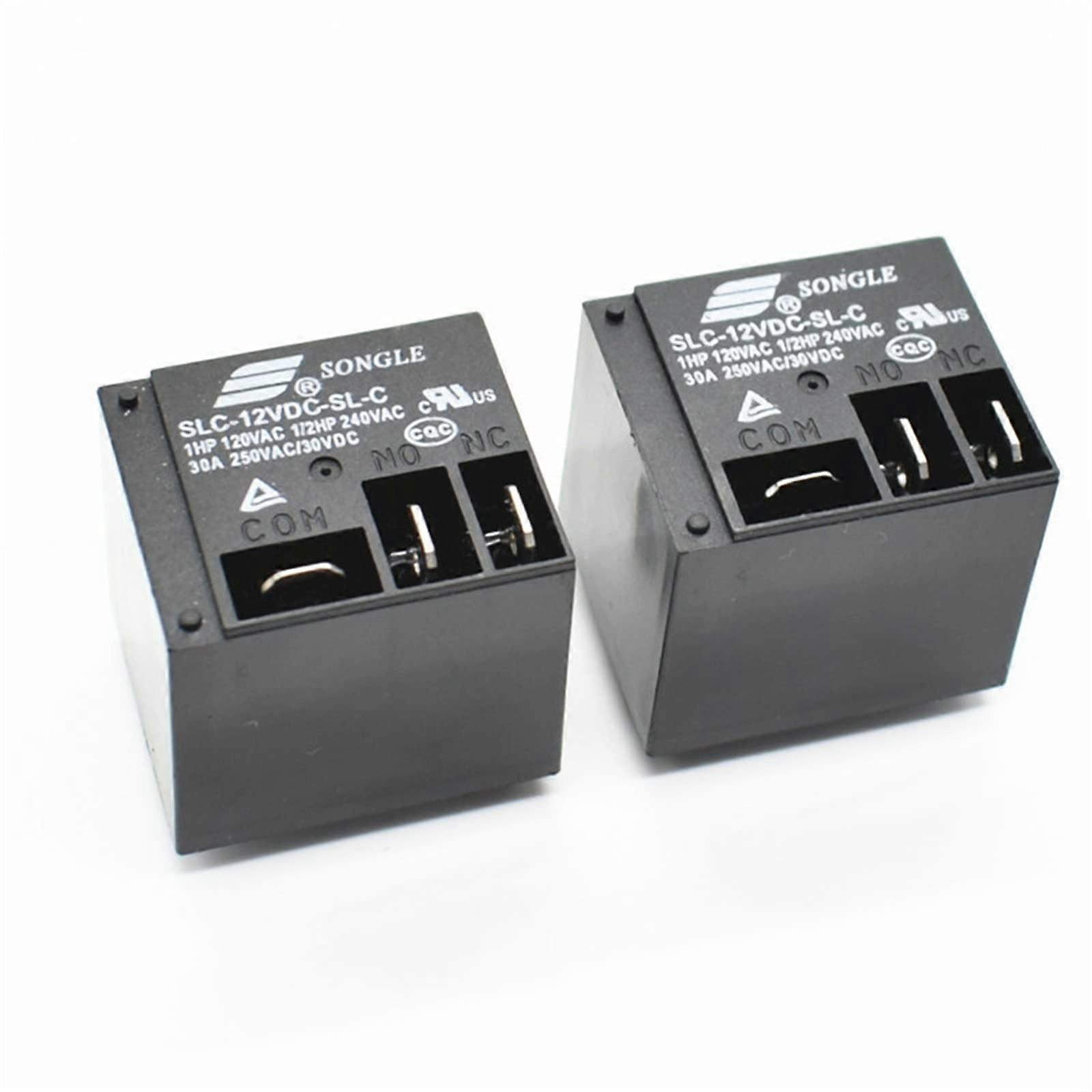 1 piece power relay SLC12VDCSLC 12V 30A T91 HF2100 ONE set conversions 5PIN replacement of the relay
