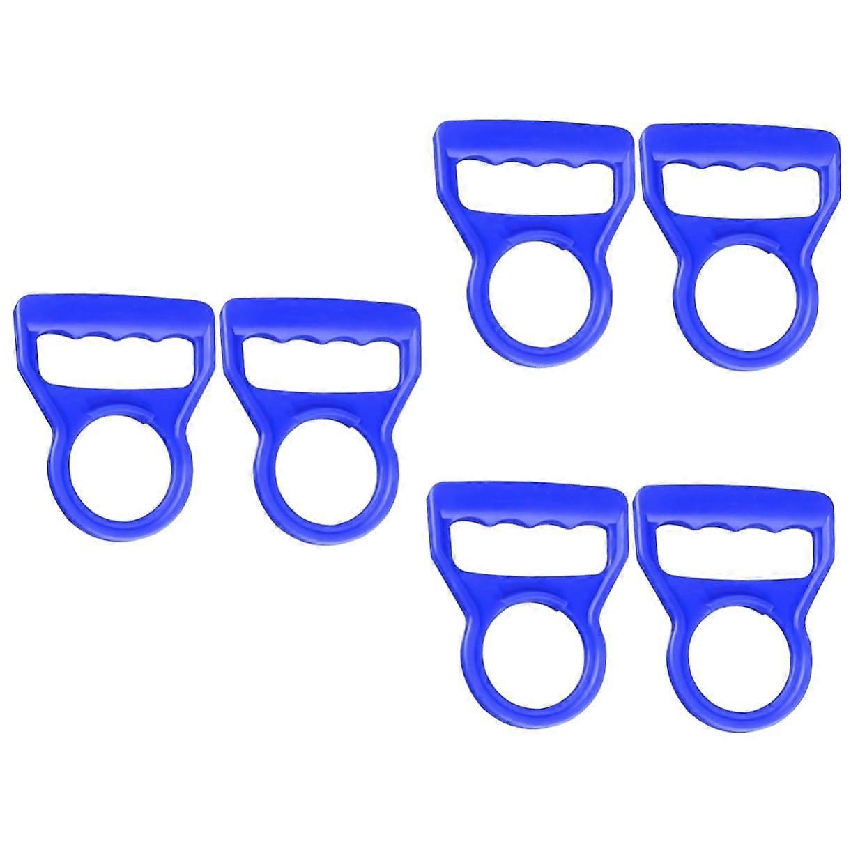 Bucket Lifter For Bottled Water 3 Sets Blue 2-Piece Per Set Portable Extractor Work-Saving Handle Compatible With Water Bottles