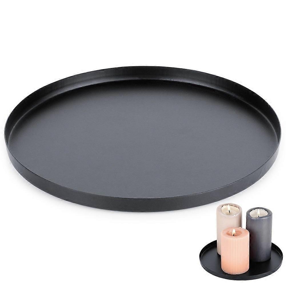 Stand for decorative light compositions, metal, black, 21.5 cm