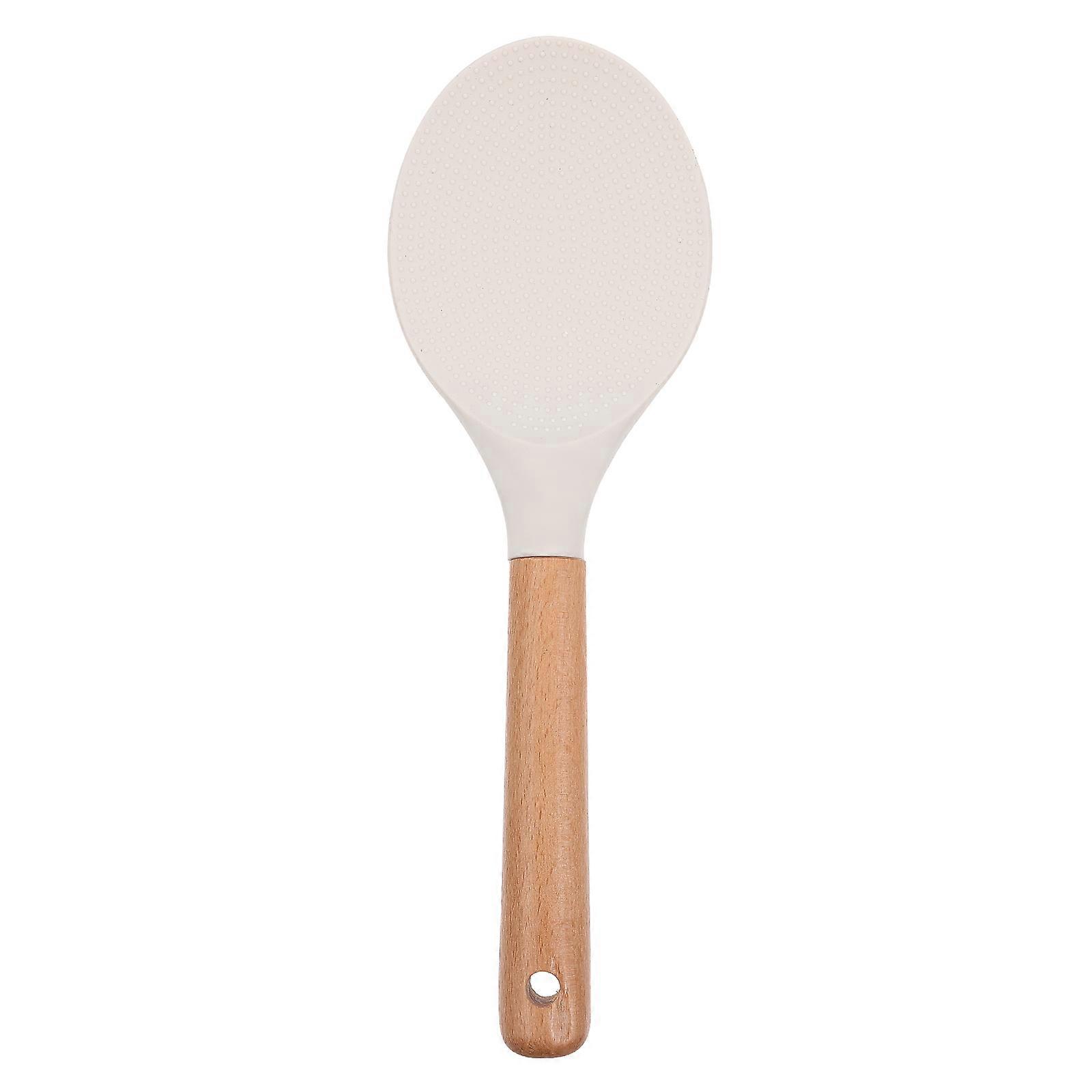 cuillère en silicone pour riz, portable et peu encombrante, idéale pour un usage domestique