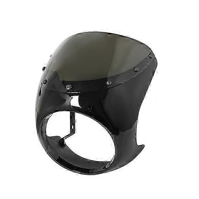 Universal Motorcycle Back Protectors Compatible With Certain Brands Including Sportster Bobber Touring Honda, 7-inch Headlight Handlebar Fai
