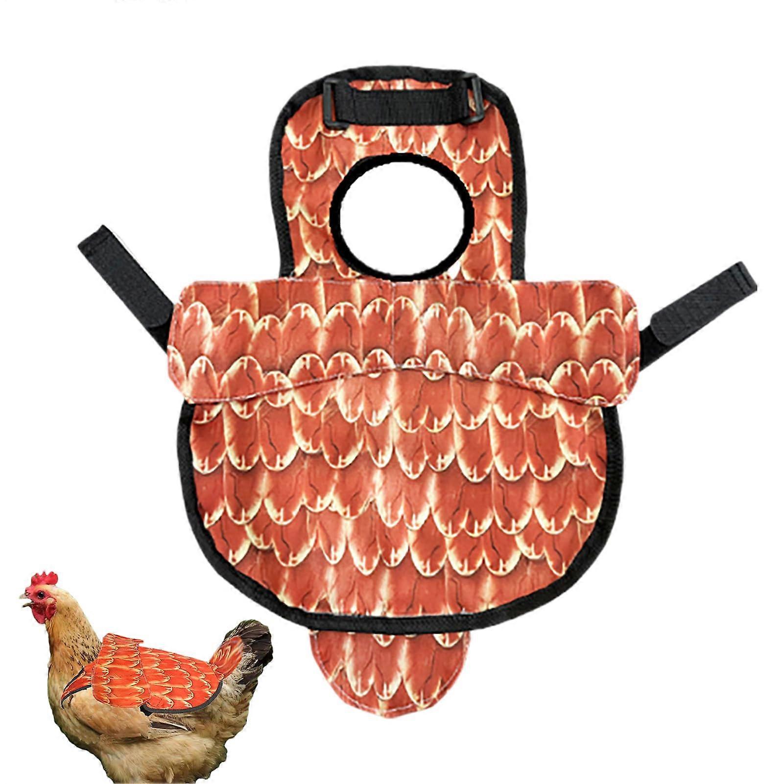 Reusable comfortable chicken saddles for stable and outdoor