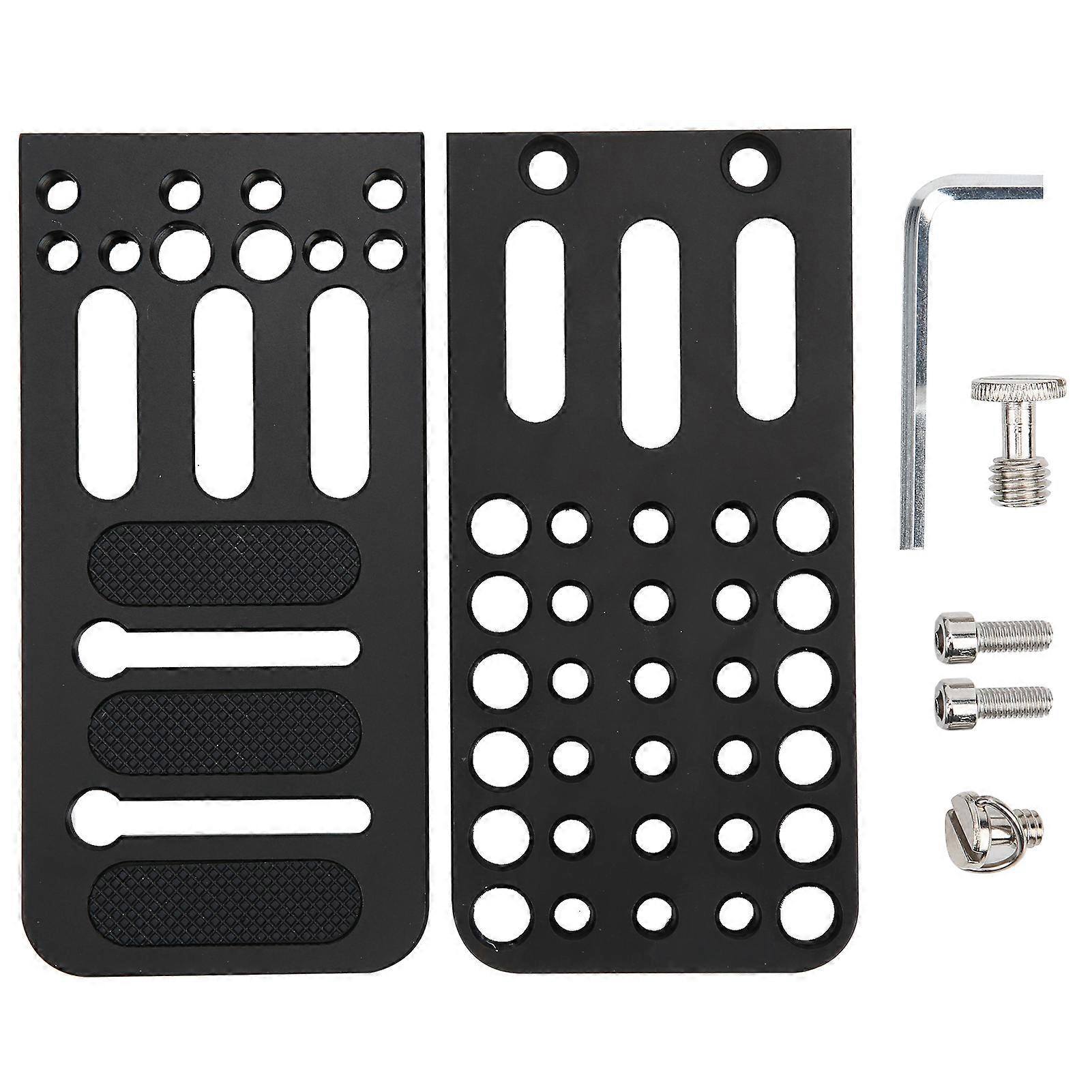 Durable Aluminum Alloy Camera L Bracket with Quick Release for Vertical Shooting