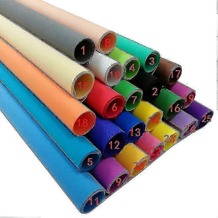 White Foam Paper 10 Sheets Foamiran 50x50 Cm Colorful Eva Craft Paper Diy Materi