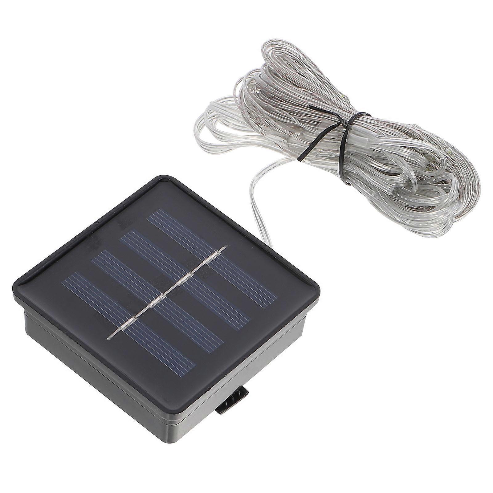 Solar Powered Umbrella Light String for Outdoor Parasols – LED Garden Decoration Creating Warm, Romantic Ambiance for Patios, BBQs, Camping and More