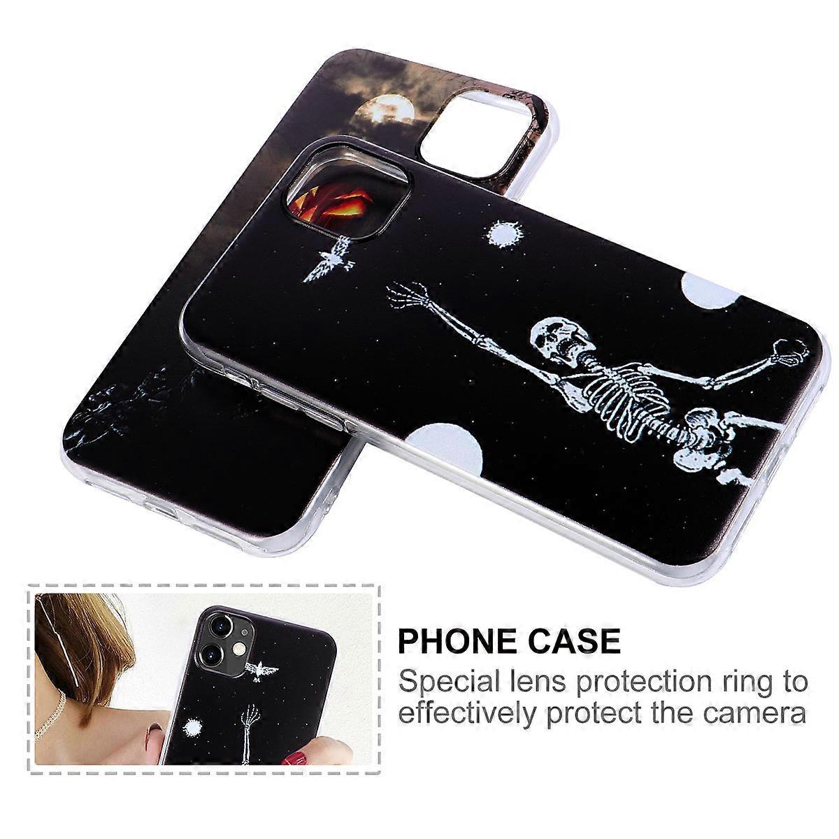 Slim Shockproof Phone Cover TPU Protective Shell Precise Hole Reservation Assorted Color 15x7.5cm for 11 2Pcs