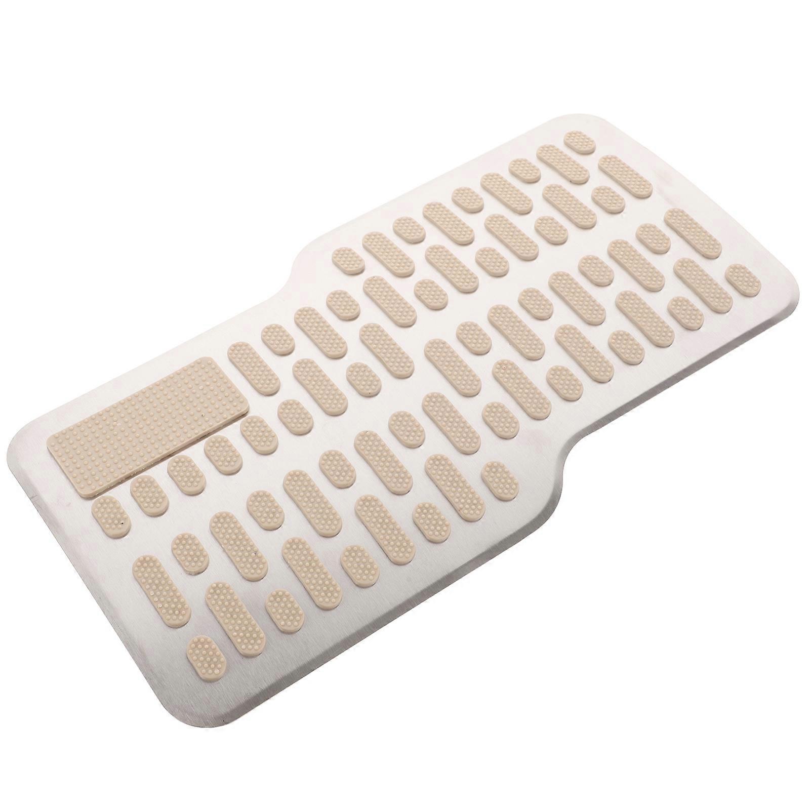 Car Pedal Pads Vehicle Brake Accelerator Pedal Simple Design Comfortable Driving Experience 11.6 5.7 0.1in 1Pack