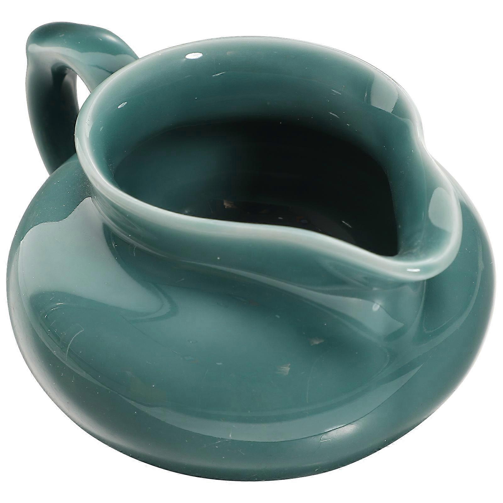Syrup Serving Dish Ceramic Sauce Cup Multi Function Meat Gravy Family Sharing 1Pack