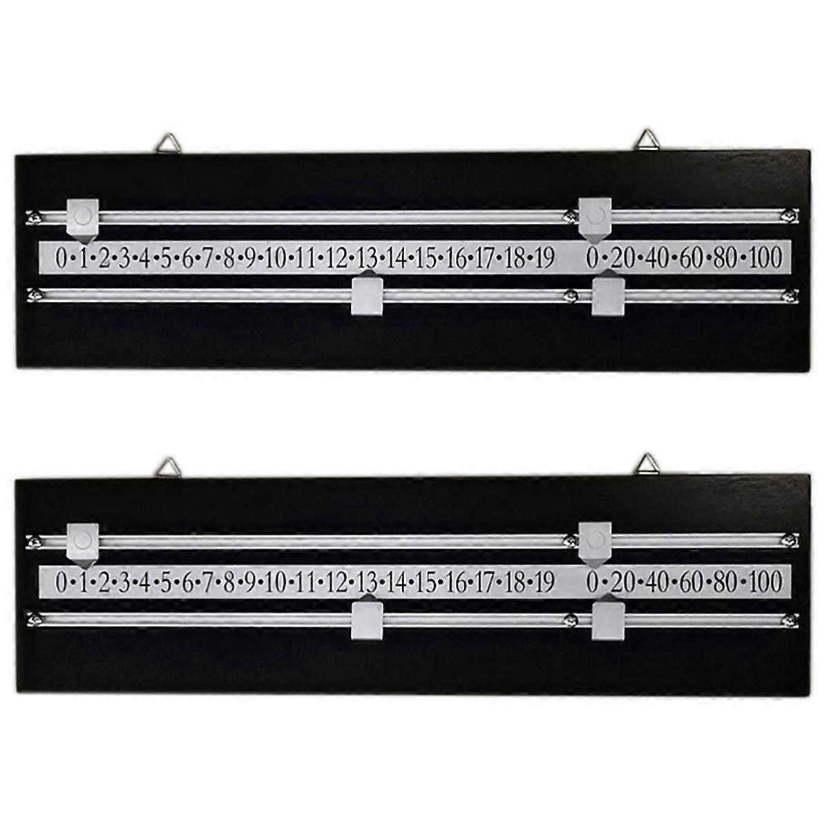 Snooker Scoreboard Complete with Scorer/Rails and Pointers for Billiard Lovers Snooker Game Billiard