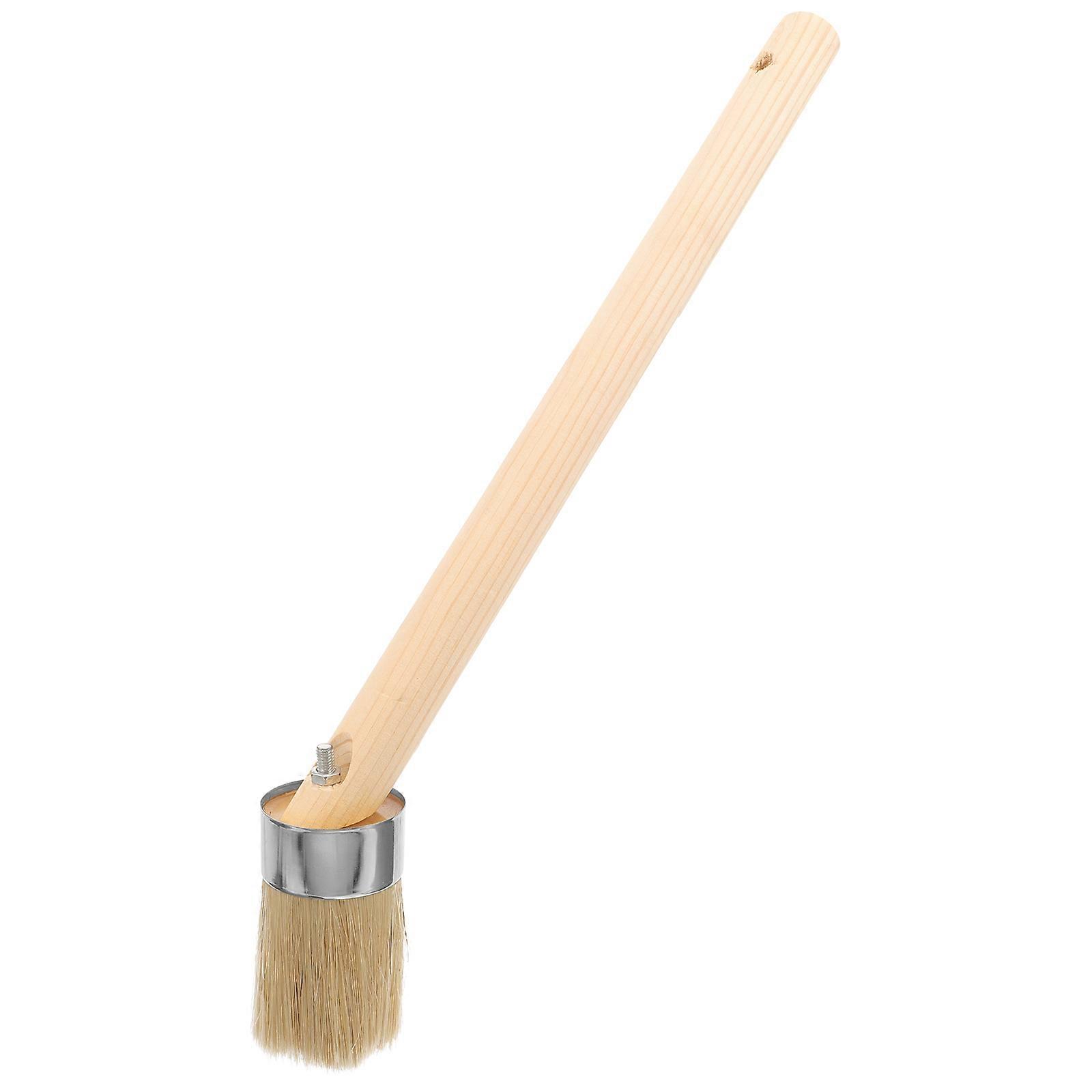 Small Application Brush Multi Functional Paint Brush Khaki Color 15.00X7.50X4.00CM For Wall And Cabinet Coating