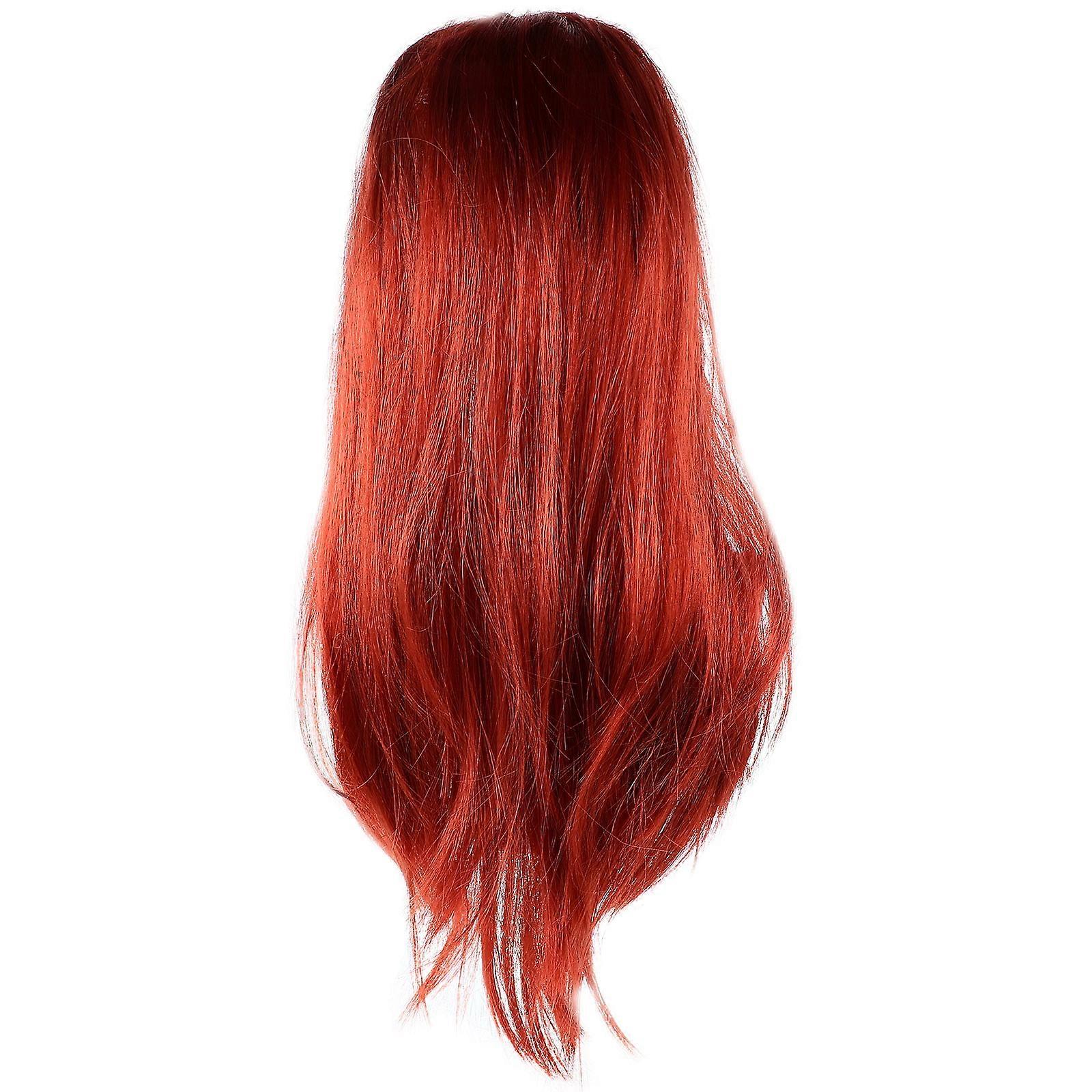 Cosplay Wig Rocker Synthetic Fiber Masquerade Prop For Halloween Party 1Pack
