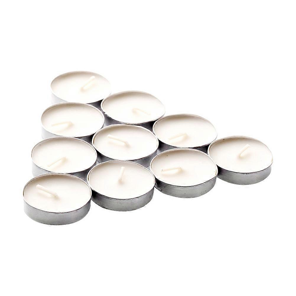 Bulk Mini Candles Practical Tea Warmer Candles Shop Use Compact Design Paraffin 20Pack