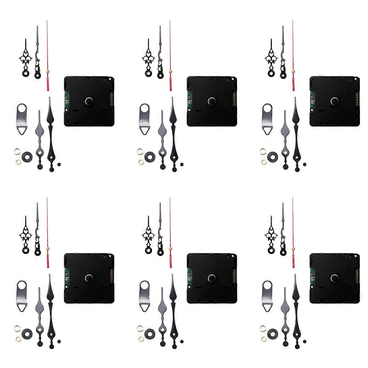 Radio Controlled DIY Clock Movement Kit with 2 Sets Hands Repair