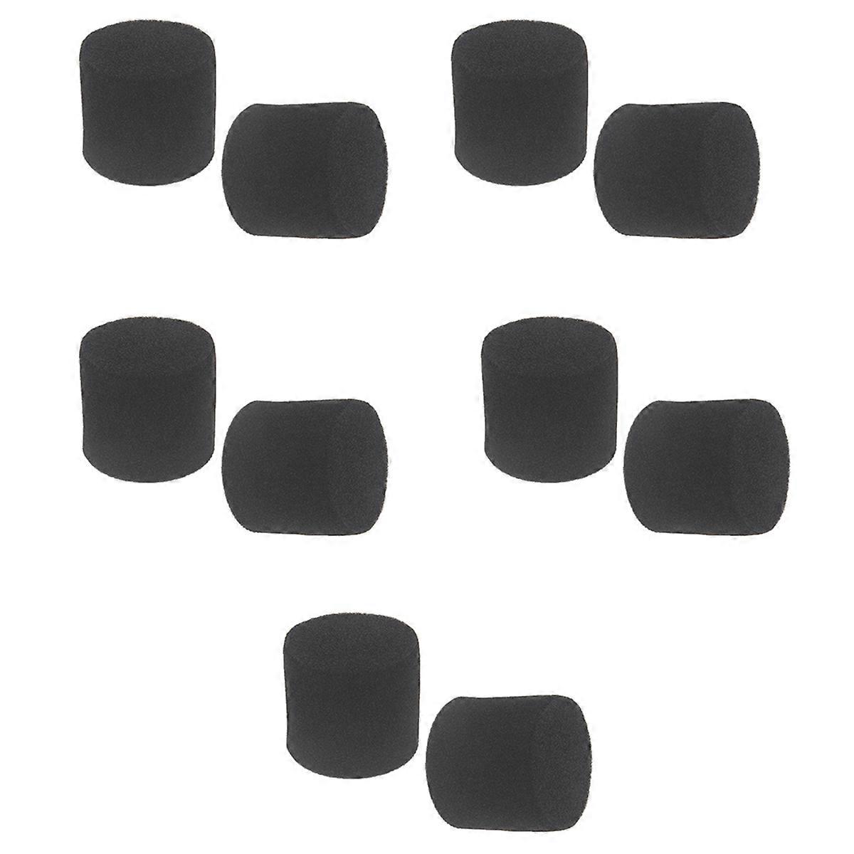 10pcs Sponge Plugs for Speaker Port Tubes Bass Reflex Tubes Loudspeaker Woofer Vents Enhances Bass P