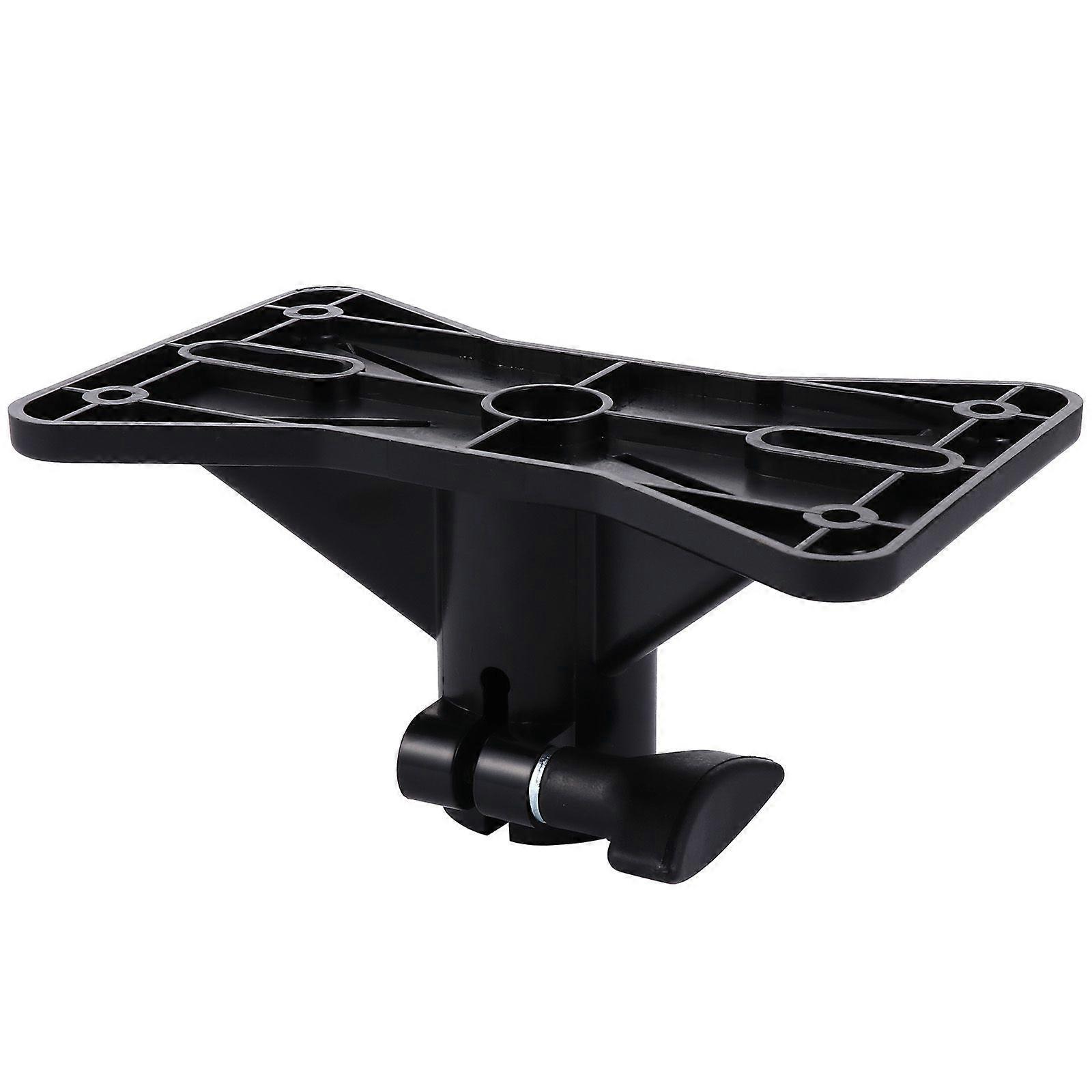 Exterior Speaker Mounting Bracket Insert Mount Cabinet Stand for Stage (Black)