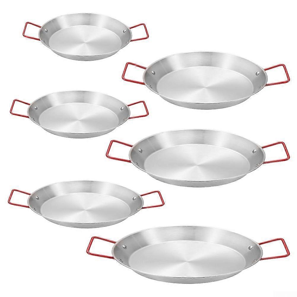 Stainless Steel Paella Bowl 18 cm, Perfect for Catering Events and Gatherings, Durable and Stylish Design