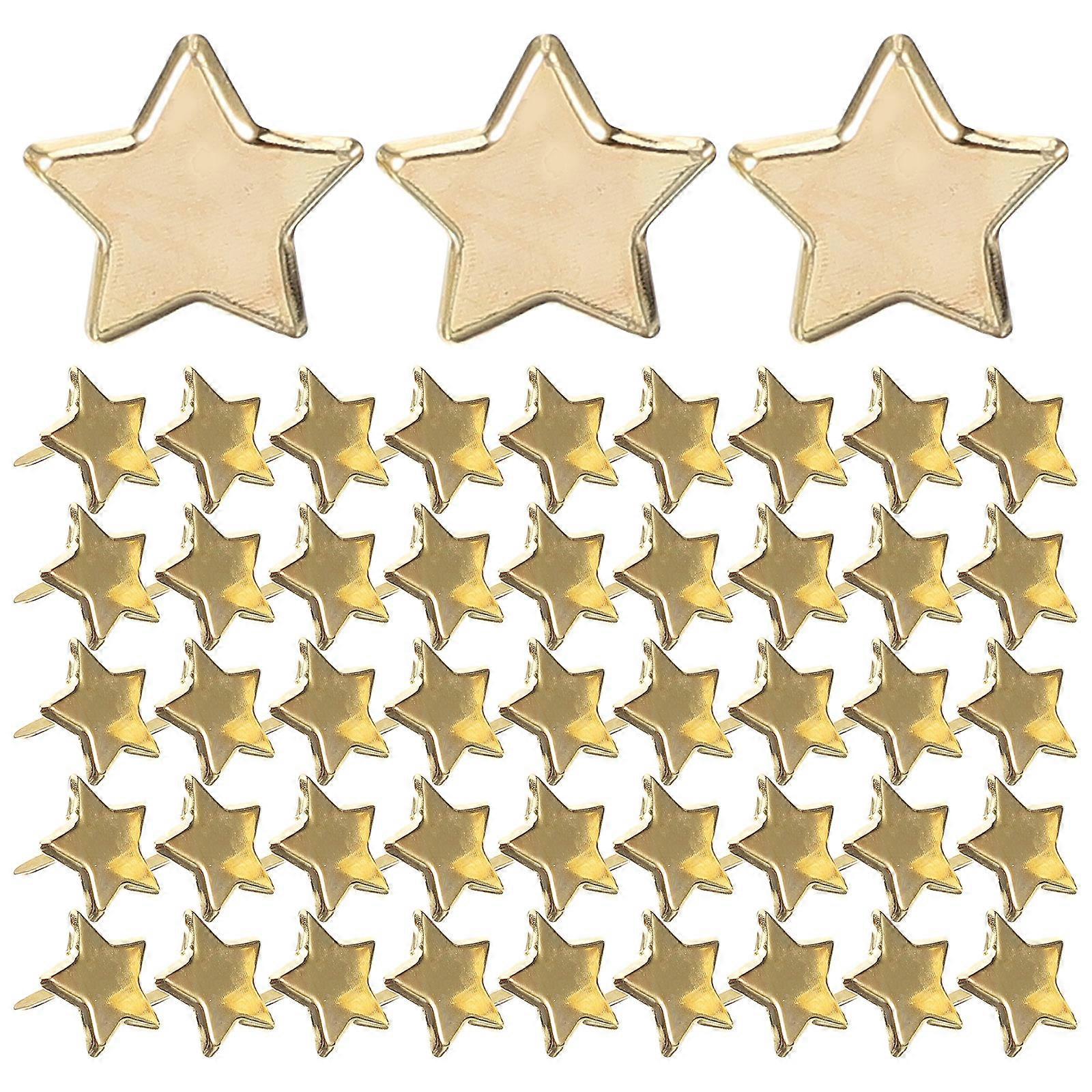 Mini Paper Fasteners Scrapbook Accessories Golden 1 50X1 50X1 50Cm Diy Projects 50Pcs