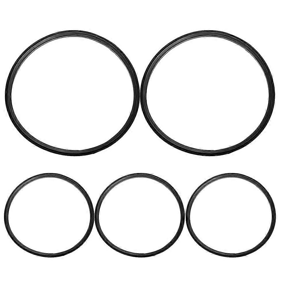 5pcs Silicone Seal Rings for Insulated Bottles   Reusable Elastic Gaskets for Leak Proof Sealing, Food Safe & High Elasticity