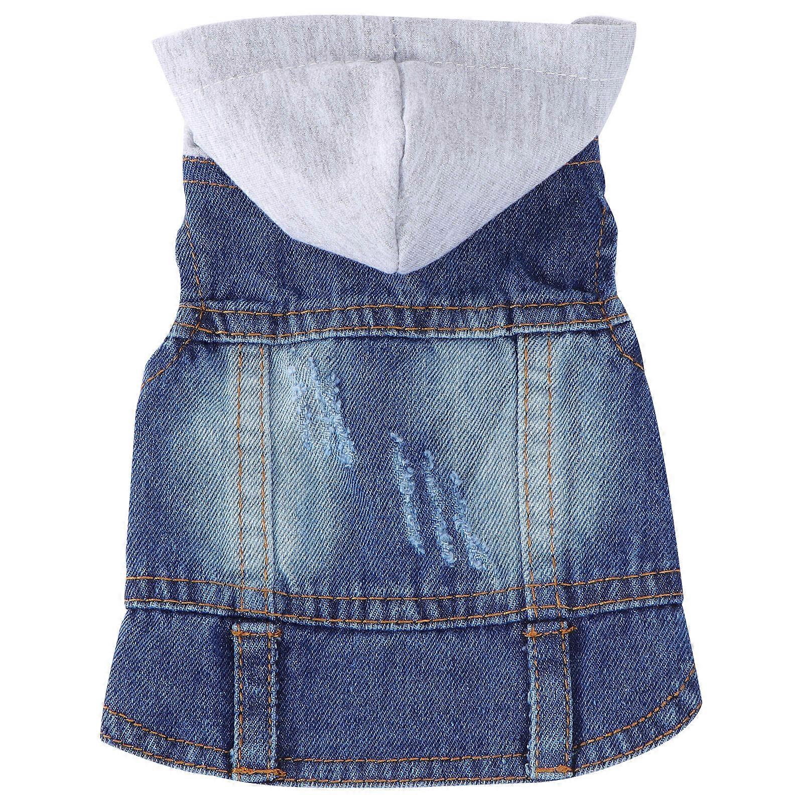 Dog Hoodies Pet Clothes For Small Dogs Jacket Shape Button Closure 1Pack