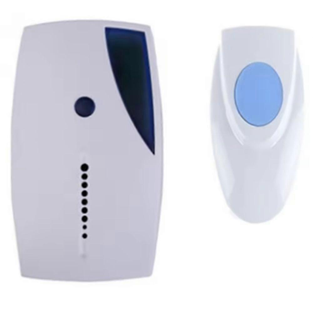 Remote Controlled Wireless Doorbell with Led Indicator for Home Office Use Door Security