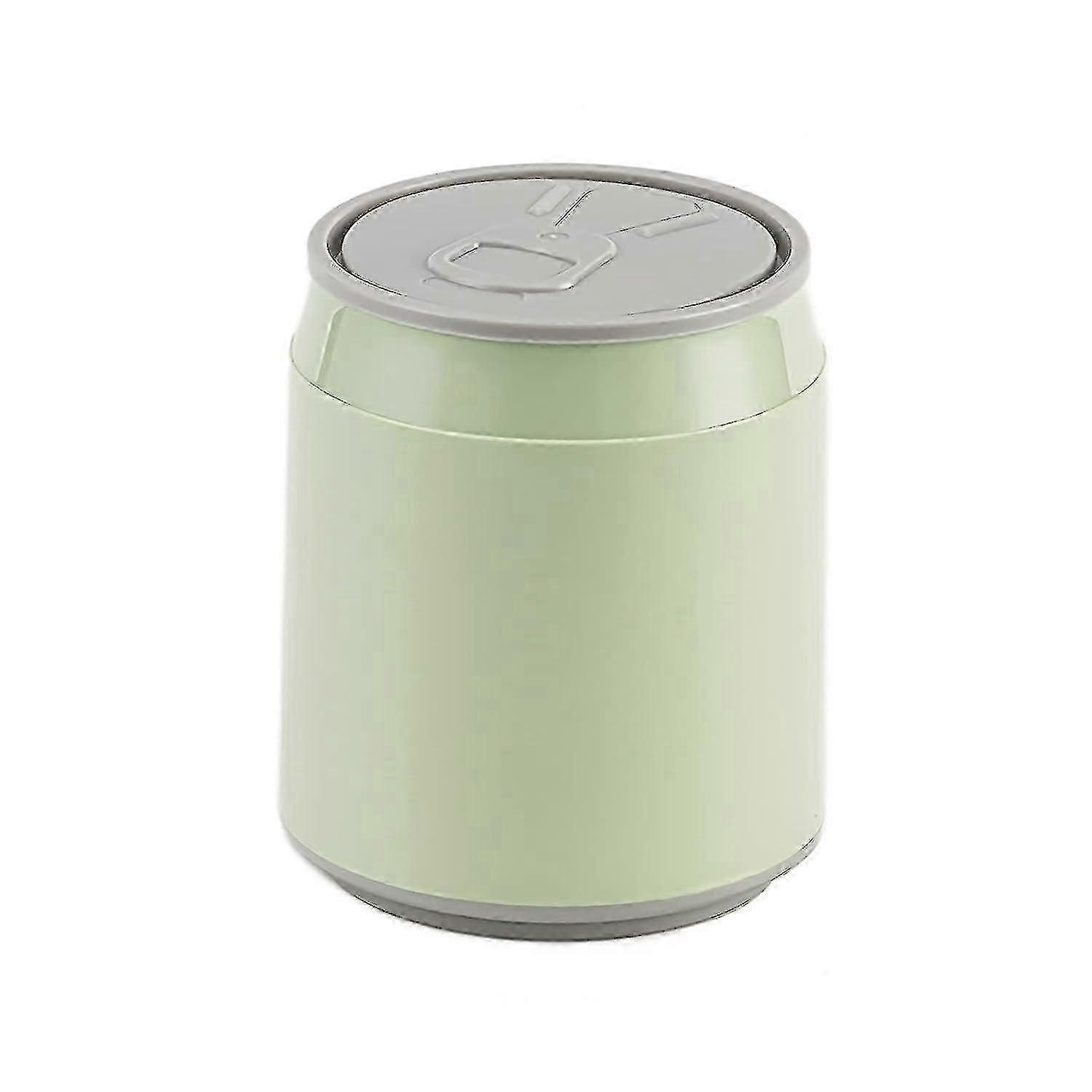 Mini Countertop Trash Can, Wastebasket with Press Type Lid, 1.8 L / 0.48 Gal, Ideal for Coffee Table or Bathroom