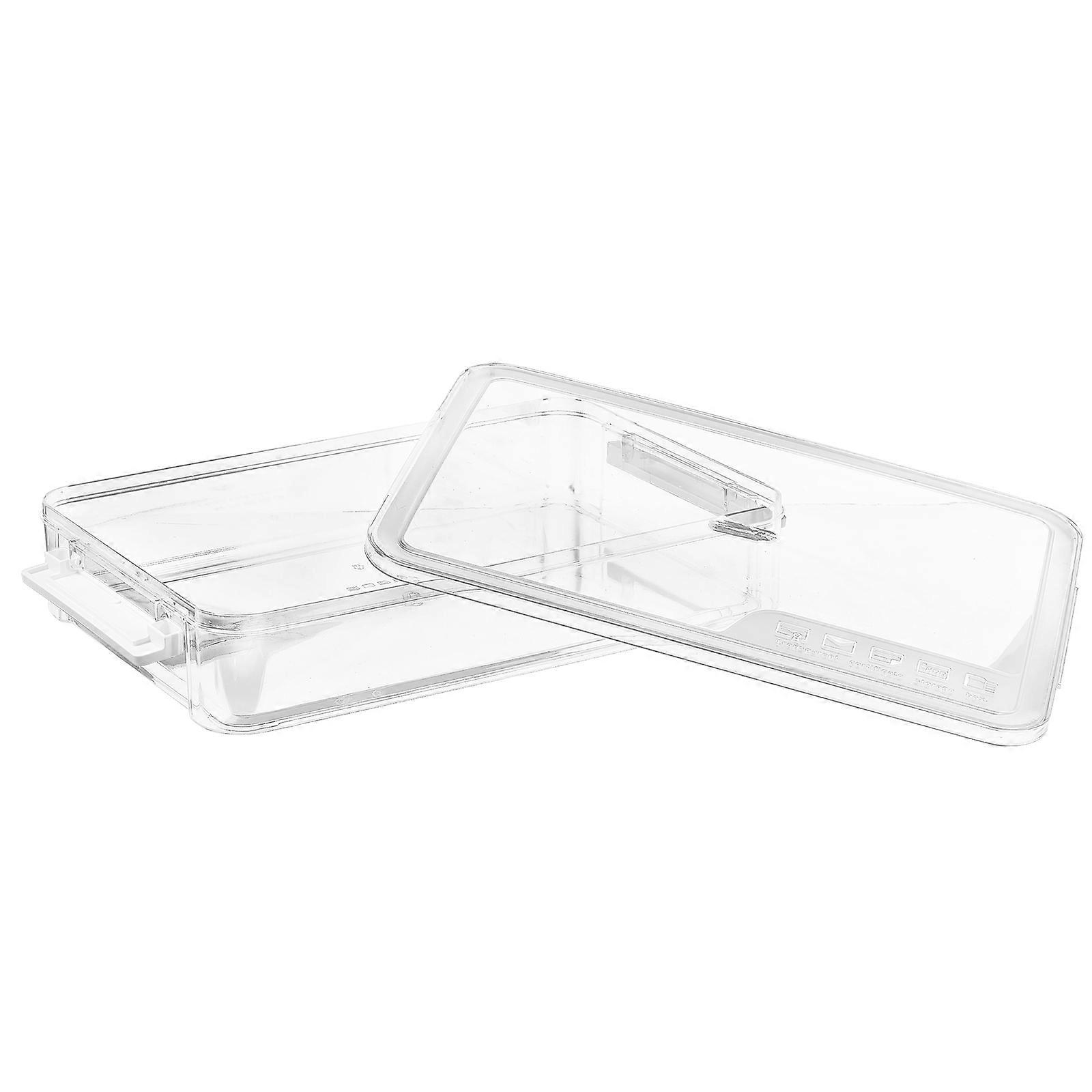 Important Document Organizer File Organizer Box Dustproof Waterproof Travel 1Set