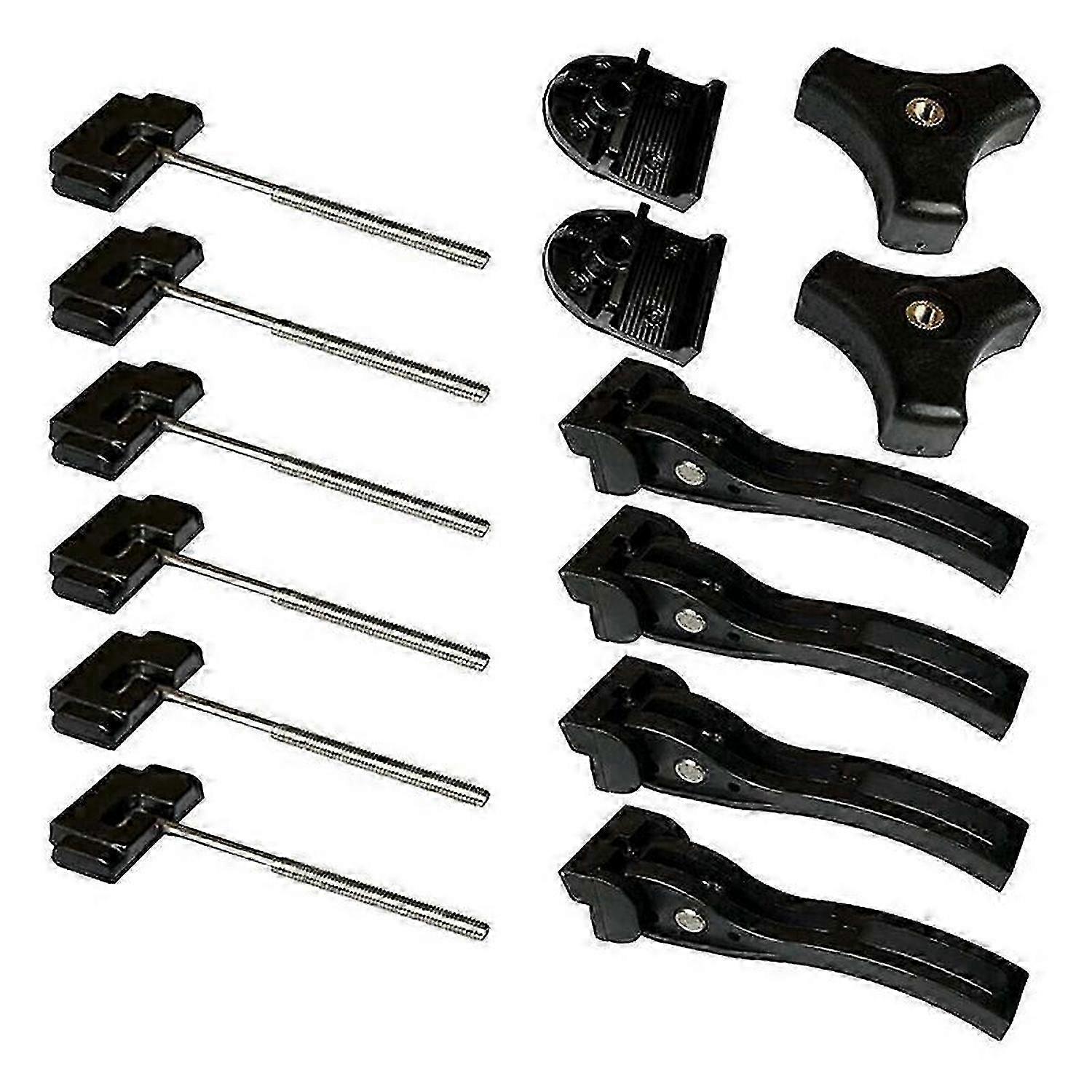 قطع غيار عالمية لغطاء تونو الصلب ثلاثي الطيات شاحنة بيك أب غطاء البضائع طقم تثبيت hwy