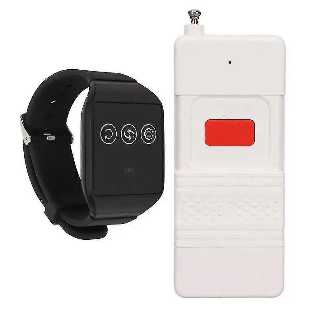 Caregiver Pager Sos Call Button Transmitter Receiver Nurse Alert System For Elderly Patient--