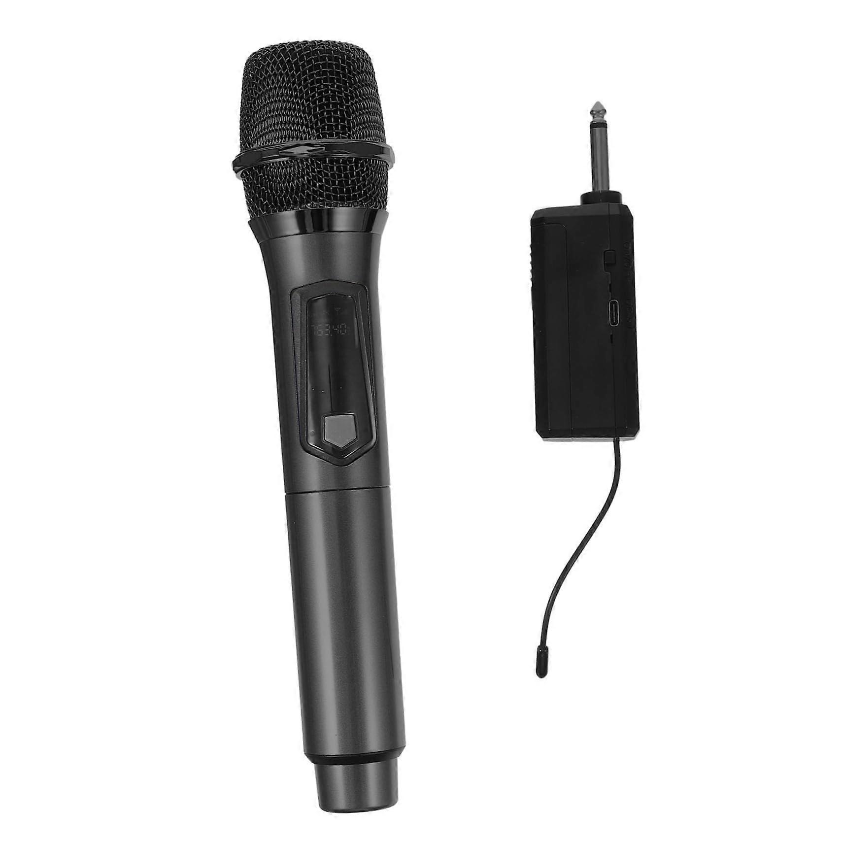 1Set Portable Wireless Microphone For Handheld For Weddings Live Streaming And Home Use Lightweight And Compact Stable Reception