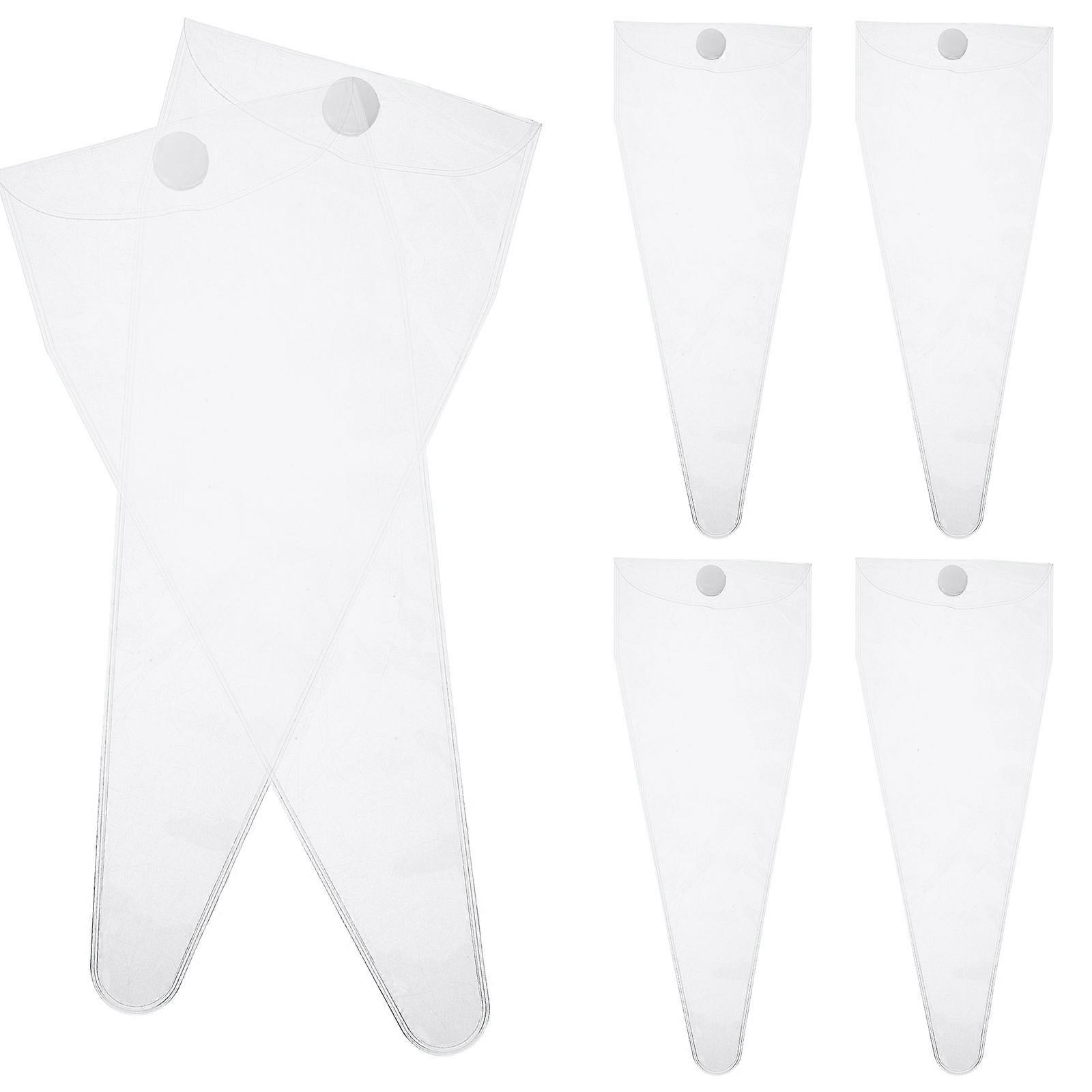 Here's a refined and professional product description based on your input:
**6PCS Clear Storage Bags for Pet Grooming Tools – Portable Holder for