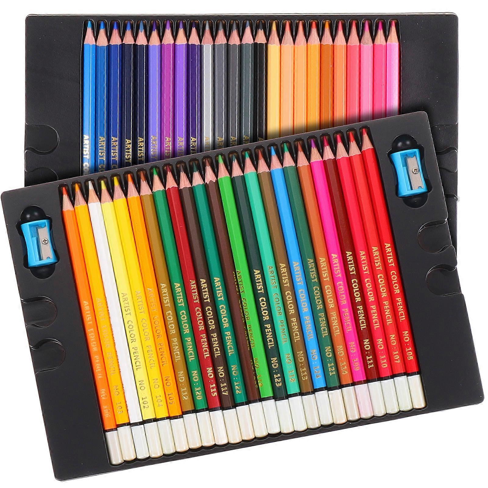 1 Set of Portable Kids Pencils Colored Pencils for Artists Portable Watercolor Pencils Color Pencils