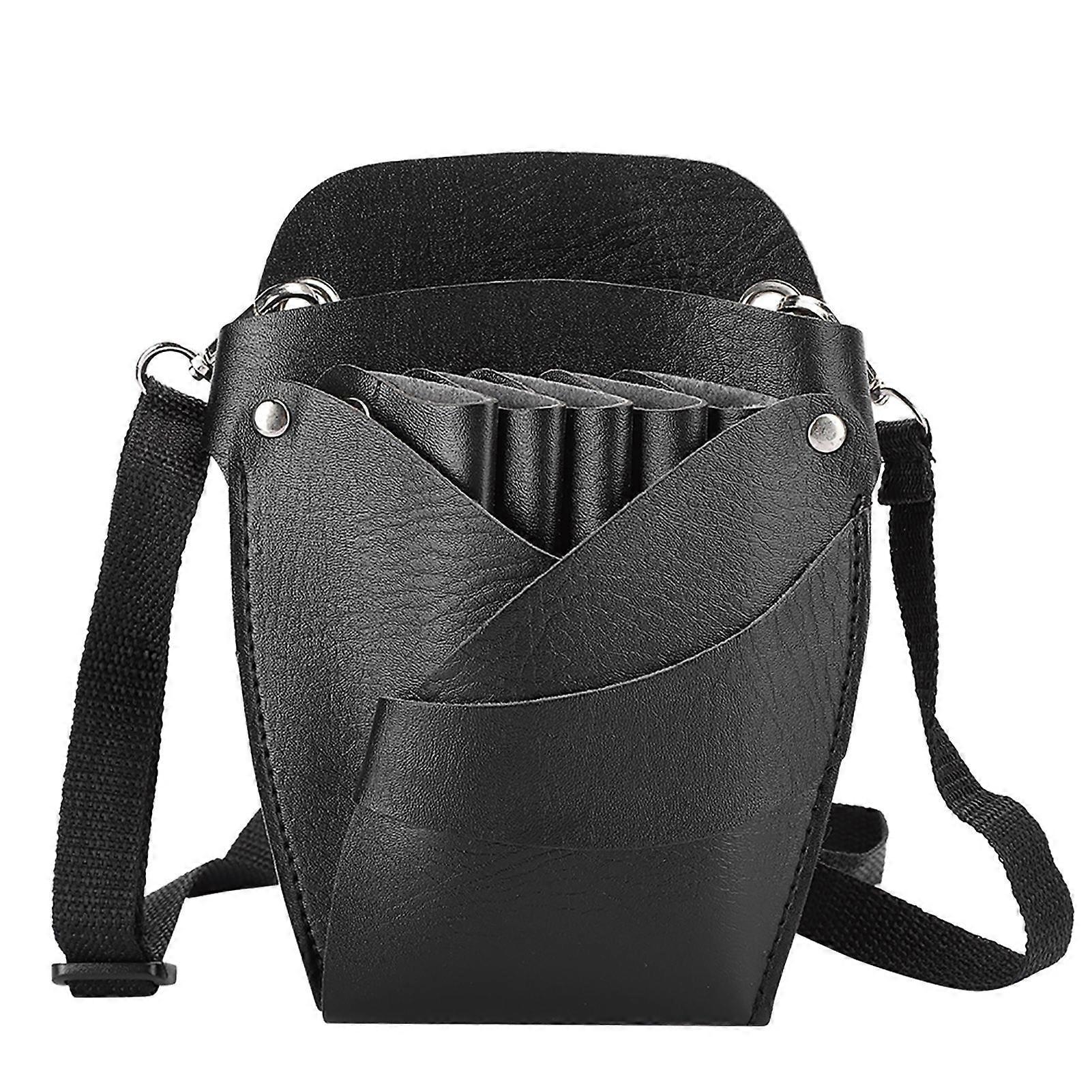 Barber Shop Portable Scissors Bag Hair Clip Comb Hairdressing Tool Storage Waist BagYMMR)