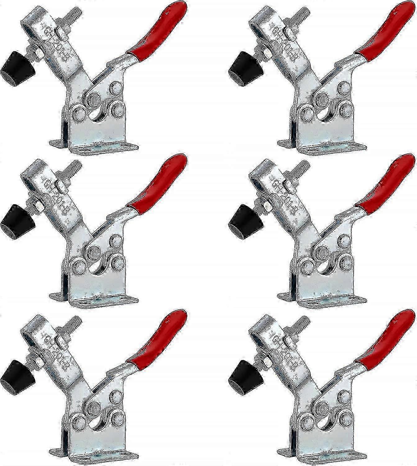 2023 - 6 Pcs Horizontal Toggle Clamp, Quick Release Clamp Capacity Quick Release Knee