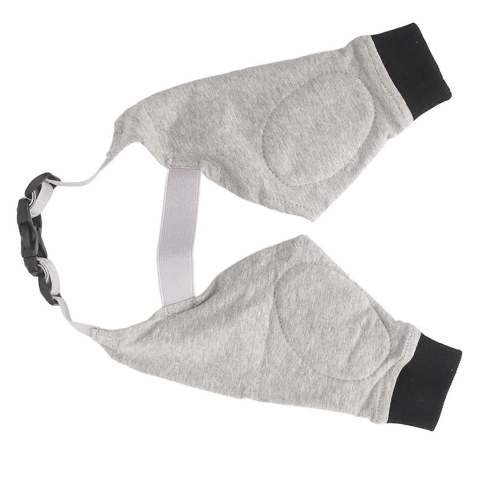 Dog Elbow Protector Adjustable Warm Front Leg Splints for Large Dogs Winter Use XL Size Durable Material