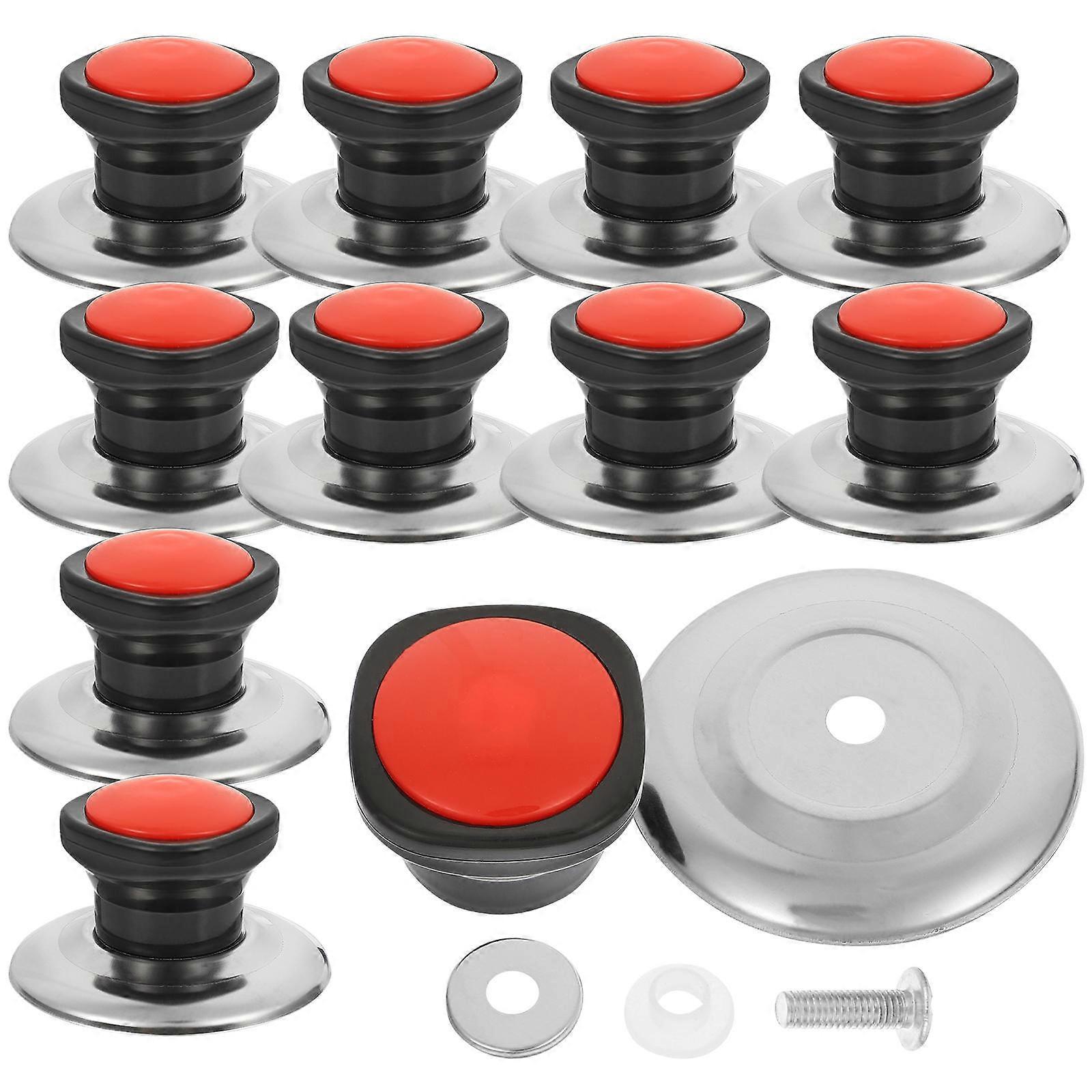 12pcs Cookware Lid Knobs Heat resistant Pan Lid Handle Pot Lid Handle for Kitchen