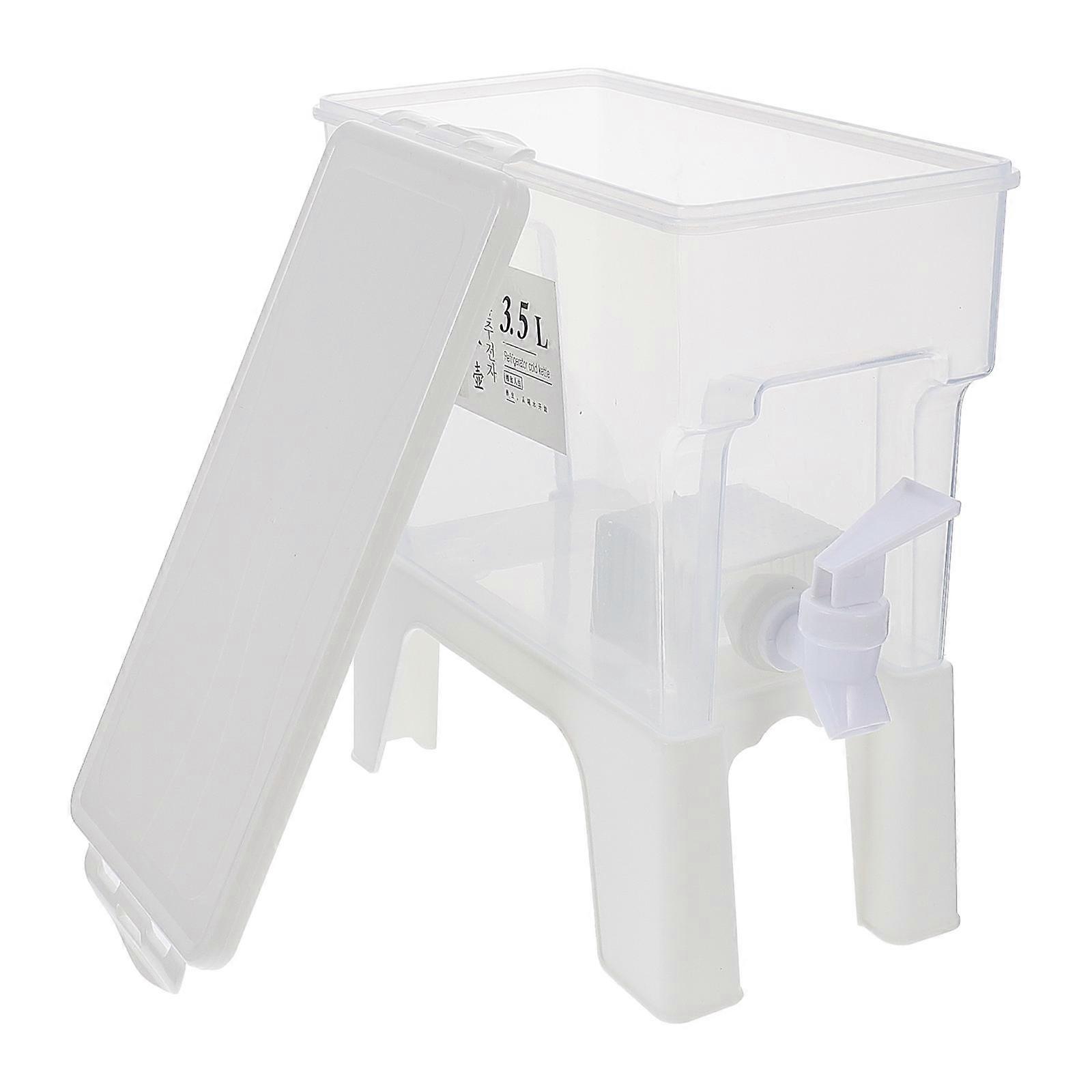 Leak-Proof Water Jug Large Capacity Cold Drinks Dispenser Kitchen 3.5L 1Pc