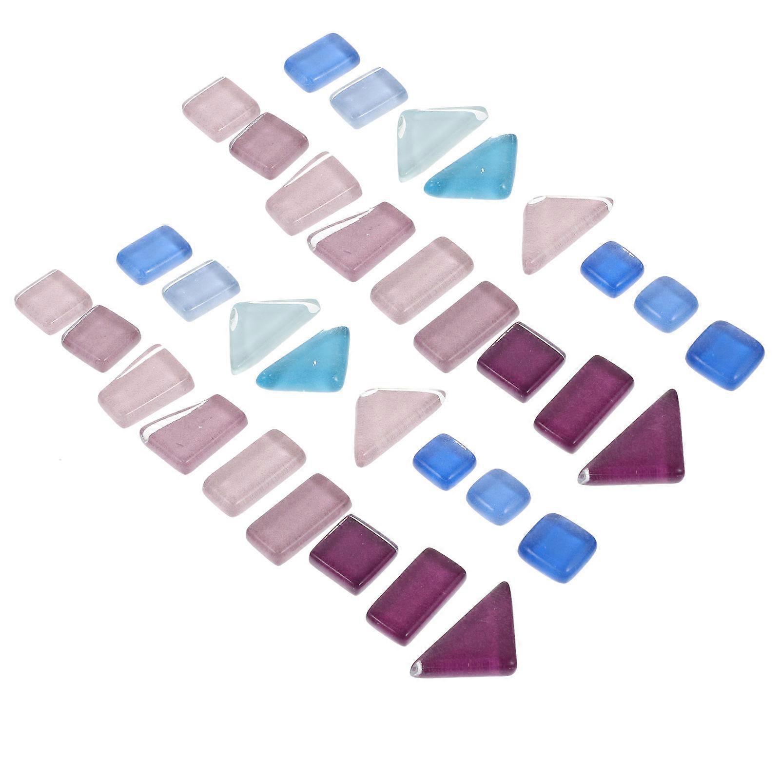 Assorted Mosaic Tiles for DIY Jewelry Making Safe and Durable Craft Supplies
