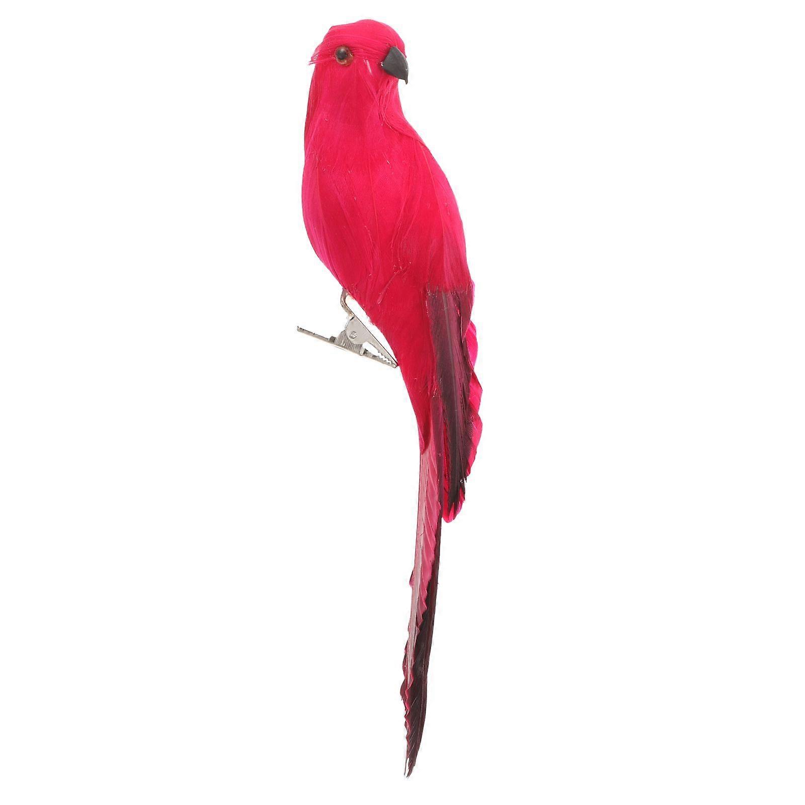 Artificial Bird Simulation Parrot Ornament Vivid Parrot Model Decoration